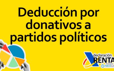 Deducción por Donativos a Partidos Políticos en la Declaración de la Renta en España