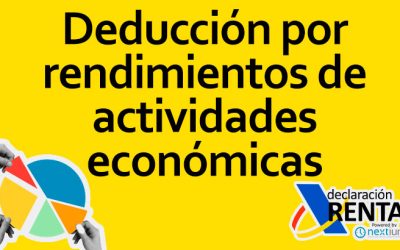 Deducción por Rendimientos de Actividades Económicas en la Declaración de la Renta en España