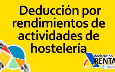 Deducción por Rendimientos de Actividades de Hostelería en la Declaración de la Renta en España