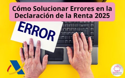 Cómo Solucionar Errores en la Declaración de la Renta 2025