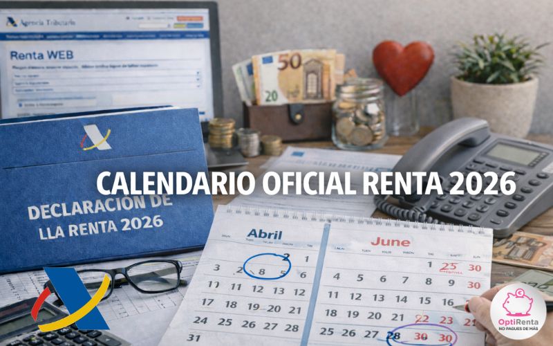 Calendario oficial Renta 2026: todas las fechas clave