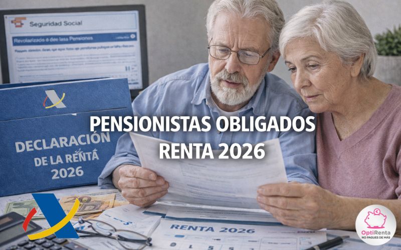 Pensionistas obligados Renta 2026