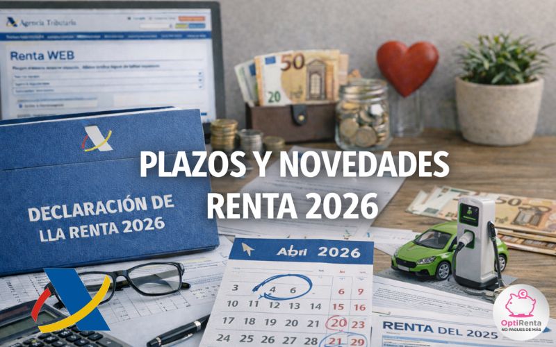 Plazos y novedades Renta 2026