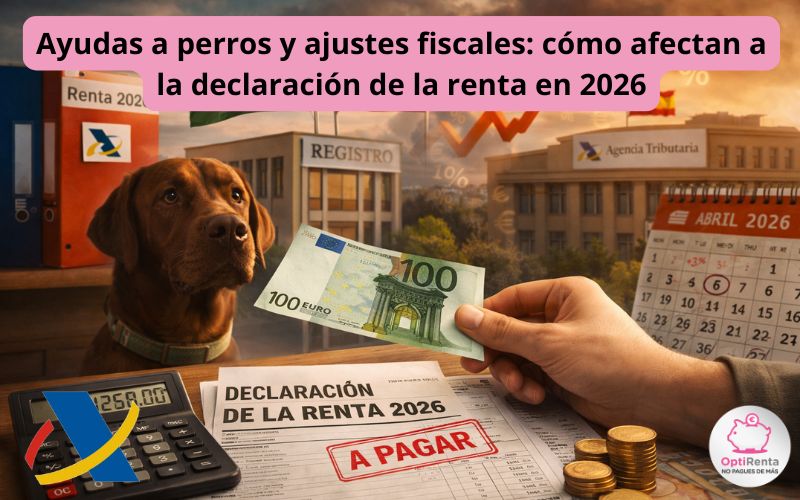 Ayudas a perros en la declaración de la renta en 2026