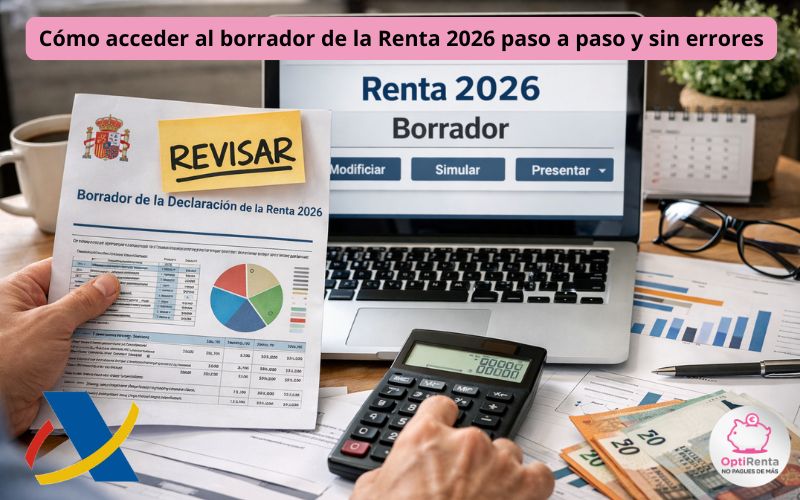 Cómo acceder al borrador de la Renta 2026