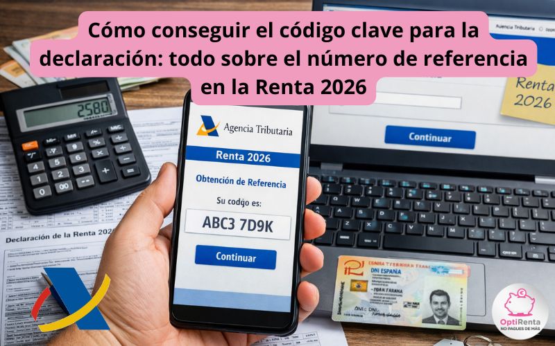Cómo conseguir el código clave para la declaración: todo sobre el número de referencia en la Renta 2026