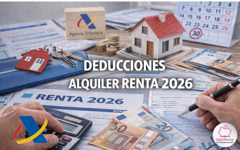 Deducciones Alquiler Renta 2026: cómo aplicarlas bien