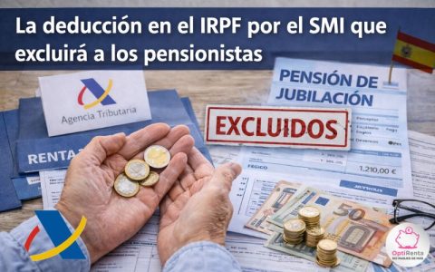 La deducción del IRPF en el SMI excluirá a los pensionistas