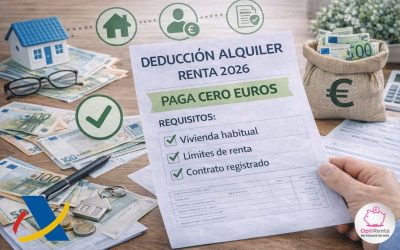 Deducción Alquiler Renta 2026: cómo pagar cero a Hacienda si cumples estos requisitos clave