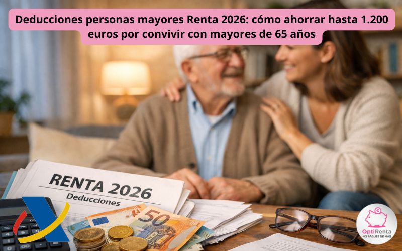 Deducciones personas mayores Renta 2026