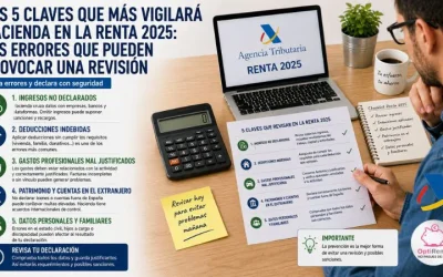 Las 5 claves que más vigilará Hacienda en la renta 2025: los errores que pueden provocar una revisión