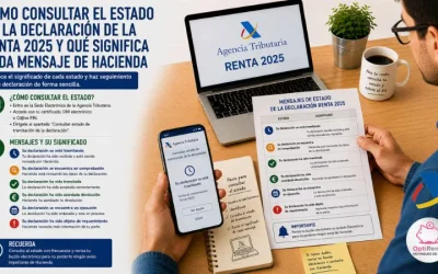 Cómo consultar el estado de la declaración de la renta 2025 y qué significa cada mensaje de Hacienda