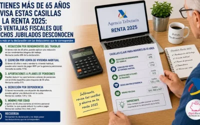 Si tienes más de 65 años revisa estas casillas en la renta 2025: las ventajas fiscales que muchos jubilados desconocen