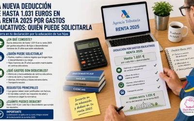 La nueva deducción de hasta 1.031 euros en la renta 2025 por gastos educativos: quién puede solicitarla