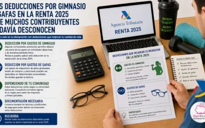 Las deducciones por gimnasio y gafas en la renta 2025 que muchos contribuyentes todavía desconocen