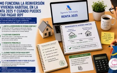 Cómo funciona la reinversión de vivienda habitual en la renta 2025 y cuándo puedes evitar pagar IRPF