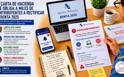 La carta de Hacienda que obliga a miles de contribuyentes a rectificar la renta 2025