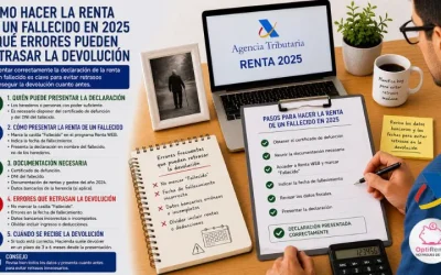 Cómo hacer la renta de un fallecido en 2025 y qué errores pueden retrasar la devolución