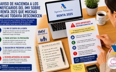 El aviso de Hacienda a los beneficiarios del IMV sobre la renta 2025 que muchas familias todavía desconocen