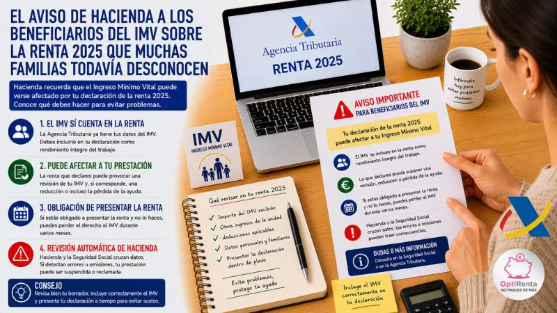 beneficiarios IMV renta 2025