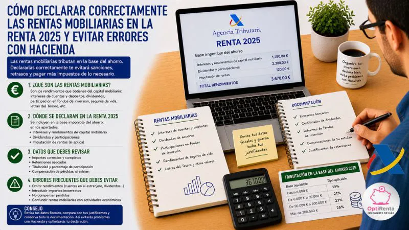 rentas mobiliarias renta 2025
